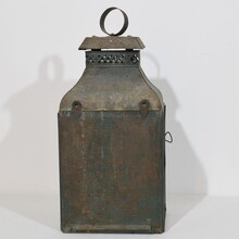 Large metal lantern, France circa 1780-1850