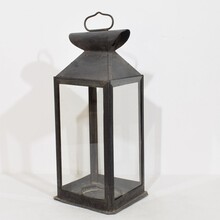 Large metal lantern, France circa 1880-1900