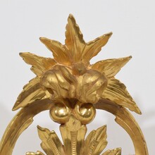 Large carved giltwood ornament, Italy circa 1850