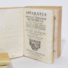 Nice collection of weathered vellum books, Spain/ Italy 18/19th century