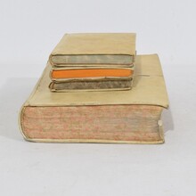 Nice collection of weathered vellum books, Spain/ Italy 18/19th century