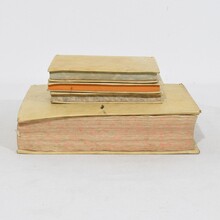 Nice collection of weathered vellum books, Spain/ Italy 18/19th century