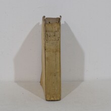 Nice collection weathered vellum books, Spain 18/19th century