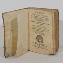 Nice collection weathered vellum books, Spain 18/19th century
