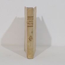 Nice collection weathered vellum books, Spain 18/19th century