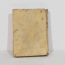 Nice collection weathered vellum books, Spain 18/19th century