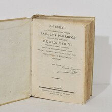 Nice collection weathered vellum books, Spain 18/19th century