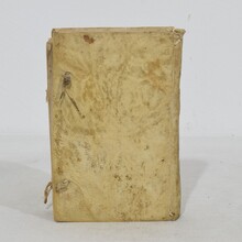 Nice collection of weathered vellum books, Spain 18th century.