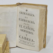 Nice collection of weathered vellum books, Spain 18th century.