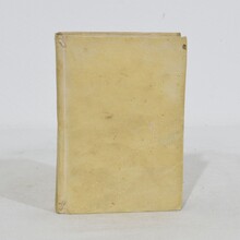 Nice collection of weathered vellum books, Spain 18th century.