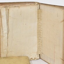 Nice collection of weathered vellum books, Spain 18th century