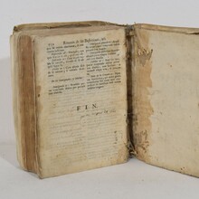Nice collection of weathered vellum books, Spain 18th century