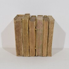 Nice collection of weathered vellum books, Spain 18th/19th century