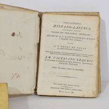 Nice collection of weathered vellum books, Spain 18th/19th century