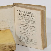 Nice collection of weathered vellum books, Spain 18th/19th century