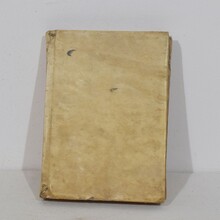 Nice collection of weathered vellum books, Spain 18th/19th century