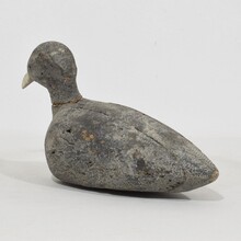 Pair decoys/ cork coots, France circa 1880