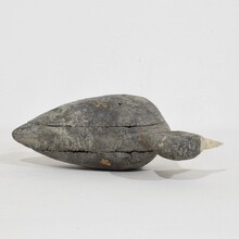 Pair decoys/ cork coots, France circa 1880