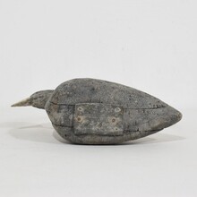 Pair decoys/ cork coots, France circa 1880