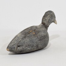 Pair decoys/ cork coots, France circa 1880