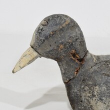 Pair decoys/ cork coots, France circa 1880