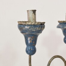 Pair Neoclassical candleholders, Italy circa 1760-1800