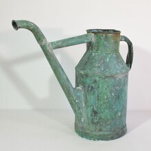 Pair copper watering cans, France circa 1850-1900