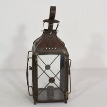 Pair metal lanterns, France circa 1850-1900