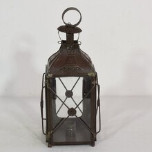 Pair metal lanterns, France circa 1850-1900