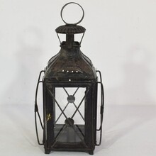 Pair metal lanterns, France circa 1850-1900