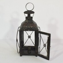 Pair metal lanterns, France circa 1850-1900