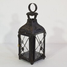 Pair metal lanterns, France circa 1850-1900