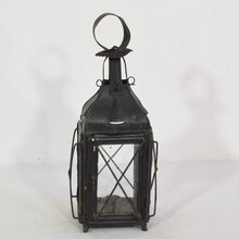 Pair metal lanterns, France circa 1850-1900