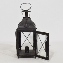 Pair metal lanterns, France circa 1850-1900