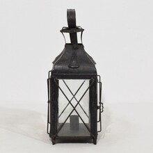 Pair metal lanterns, France circa 1850-1900