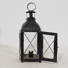 Pair metal lanterns, France circa 1850-1900