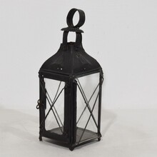 Pair metal lanterns, France circa 1850-1900