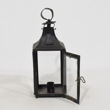 Pair metal lanterns, France circa 1850-1900