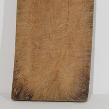 Pair of two rare wooden chopping or cutting boards, France circa 1850-1900