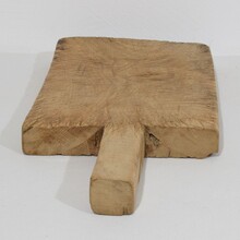 Pair of two rare wooden chopping or cutting boards, France circa 1850-1900