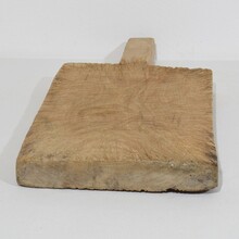 Pair of two rare wooden chopping or cutting boards, France circa 1850-1900