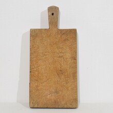 Pair of two rare wooden chopping or cutting boards, France circa 1850-1900