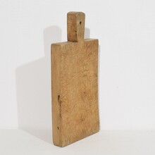 Pair of two rare wooden chopping or cutting boards, France circa 1850-1900