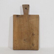 Pair of two rare wooden chopping or cutting boards, France circa 1850-1900