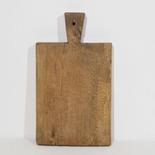 Pair of two rare wooden chopping or cutting boards, France circa 1850-1900