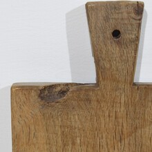 Pair of two rare wooden chopping or cutting boards, France circa 1850-1900