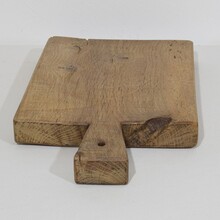 Pair of two rare wooden chopping or cutting boards, France circa 1850-1900