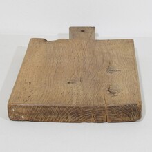 Pair of two rare wooden chopping or cutting boards, France circa 1850-1900