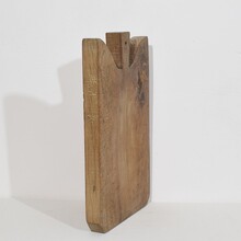 Pair of two wooden chopping or cutting boards, France circa 1850-1900