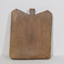 Pair of two wooden chopping or cutting boards, France circa 1850-1900